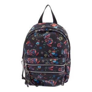 Excellent condition navy floral backpack